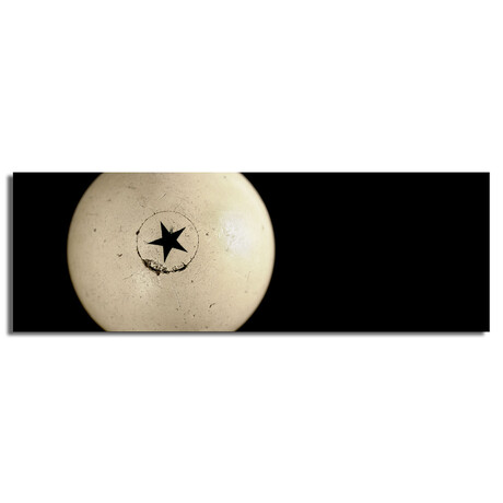 Star White Billard (48"W x 16"H x 0.5"D)