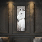 White Horse (16"W x 48"H x 0.5"D)