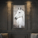 White Horse (16"W x 48"H x 0.5"D)