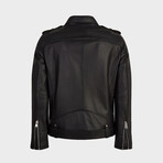 Noah Biker Jacket // Black (XL)