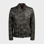 Noah Biker Jacket // Camouflage (XL)