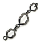 Les Dents De La Mer Sterling Silver Chain-Link Bracelet // 6.5" // Store Display