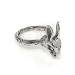 Gucci // Anger Forest Sterling Silver Rabbit Ring // Ring Size: 5.25 // Store Display