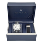 Maserati Trimarano Chronograph Quartz // R8851132002 // New