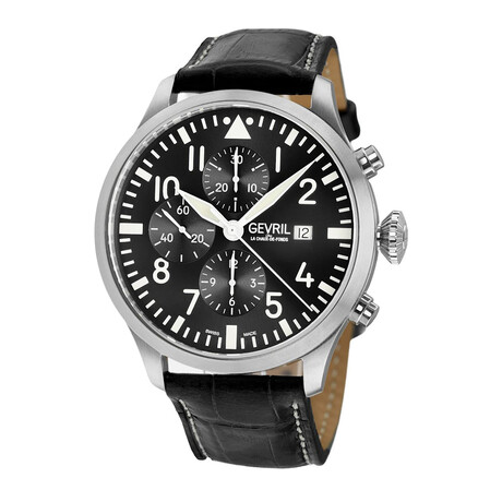 Gevril Vaughn Swiss Chronograph Automatic // 46110