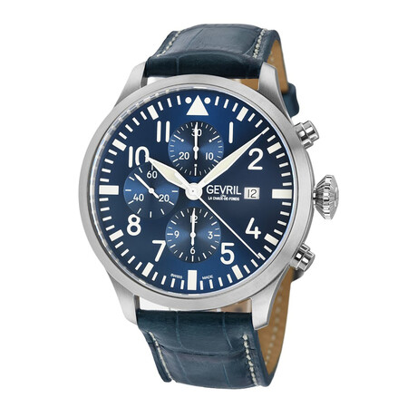 Gevril Vaughn Swiss Chronograph Automatic // 46111