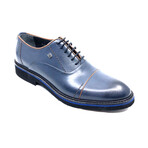 Keaton Derby Shoe // Navy Blue (Euro: 44)