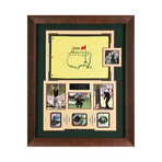 Phil Mickelson // Masters Badge // Autographed Display