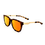 Unisex Roam Sunglasses // Matte Havana + Gold