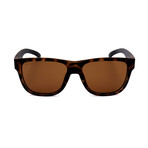 Unisex Lowdown Sunglasses // Dark Havana + Brown