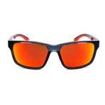 Smith // Men's Basecamp Sunglasses // Blue Crystal + Orange