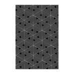 Black N White // Gerard Floor Mat (2' x 3')