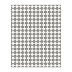 Black N White // Guy Floor Mat (2' x 3')