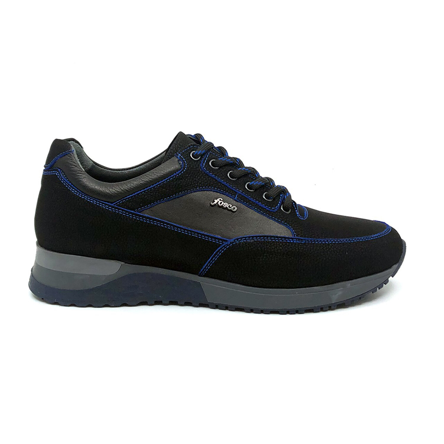Rui Sneaker // Black + Blue (Euro: 44) - Fosco - Touch of Modern