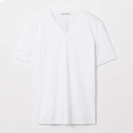 Diyon Short-Sleeve Shirt // Pure White (XL)