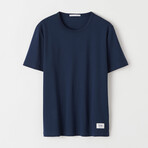 Olaf Short-Sleeve Shirt // Navy (L)