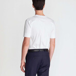 Diyon Short-Sleeve Shirt // Pure White (M)