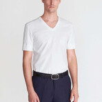 Diyon Short-Sleeve Shirt // Pure White (M)