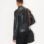 Damir Leather Jacket // Black (L)