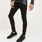 Milano Slim Fit Jeans // Black (36WX34L)
