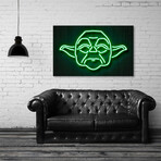 Yoda (8"H x 12"W x 1.5"D)