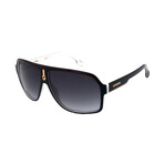 Carrera // Men's 1001-S 80S Sunglasses // Black + Red