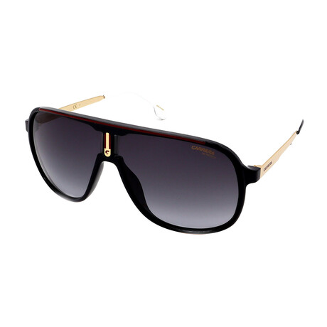 Carrera // Men's 1007-S 0807 Sunglasses // Black + Red - Optical ...