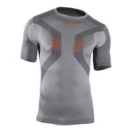 Iron-Ic // Short Sleeve Tech T-Shirt // Silver (S/M)