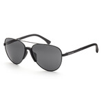 Emporio Armani // Men's EA2059F-32038761 Matte Sunglasses // Black + Gray