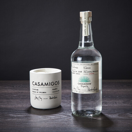 Casamigos Blanco Set // 750 ml // Limited Edition Candle + Bottle Opener