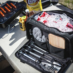 BBQ Kit Grill Set + Cooler
