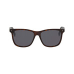 Men's Square Sunglasses // Dark Havana + Gray