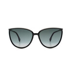 FENDI // Women's Cat Eye Sunglasses // Black + Dark Gray