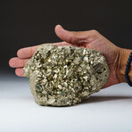 Genuine Pyrite Crystal Cluster // V6