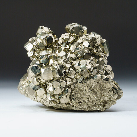 Genuine Pyrite Crystal Cluster // V5