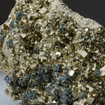 Genuine Pyrite Crystal Cluster // V9
