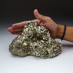 Genuine Pyrite Crystal Cluster // V7