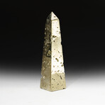 Genuine Polished Pyrite Obelisk // V3