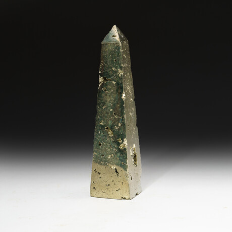 Genuine Polished Pyrite Obelisk // V3