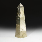 Genuine Polished Pyrite Obelisk // V4