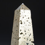 Genuine Polished Pyrite Obelisk // V1