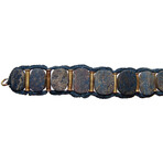 Middle Kingdom Egypt, 2060 - 1786 BC // Lapis Lazuli Scarab Bracelet // 7.75"