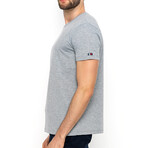 Jaxon Round Neck Short Sleeve T-Shirt // Gray (3XL)
