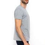 Jaxon Round Neck Short Sleeve T-Shirt // Gray (2XL)