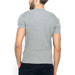 Oliver Henley Short Sleeve T-Shirt // Gray Melange (L)
