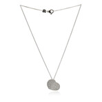 Pasquale Bruni // Pave 18k White Gold Diamond + Sapphire Necklace // 16" // Store Display