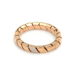 Roberto Coin // Torchon 18k Rose Gold Diamond Bracelet // 6.5" // Store Display