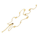 Roberto Coin // New Barocco 18k Yellow Gold + Diamond Necklace // 14.5" // Store Display