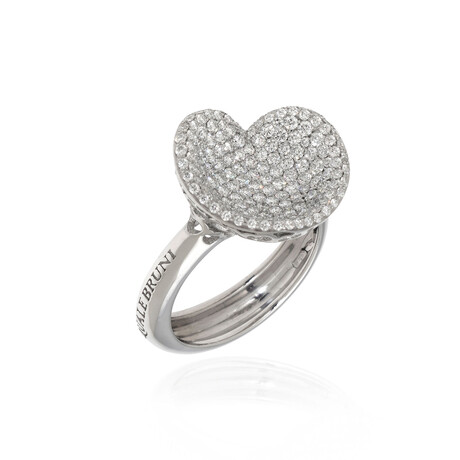 Pasquale Bruni // In Love 18k White Gold Diamond Ring // Ring Size 6.75 // Store Display