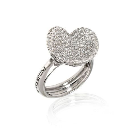 Pasquale Bruni // In Love 18k White Gold Diamond Ring // Ring Size 6.25 // Store Display